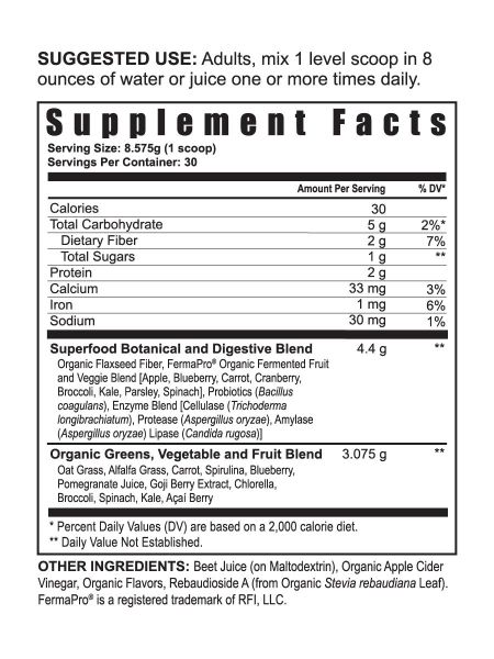 Super Greens Canister