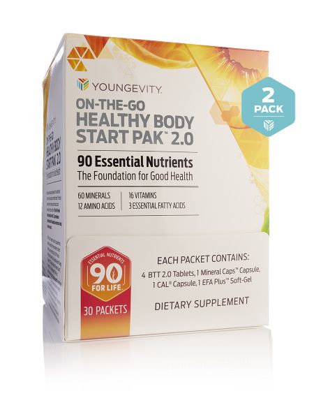 On-The-Go Healthy Body Start Pak 2.0 - 30 packets
