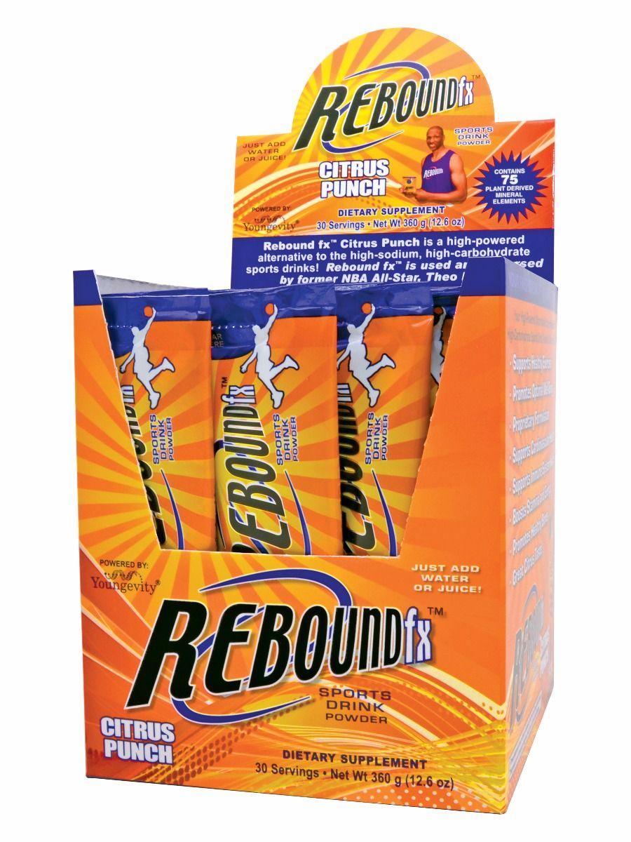 Rebound Fx Sticks Citrus Punch Sports Energy Drink