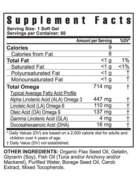 Ultimate EFA - 60 soft gels