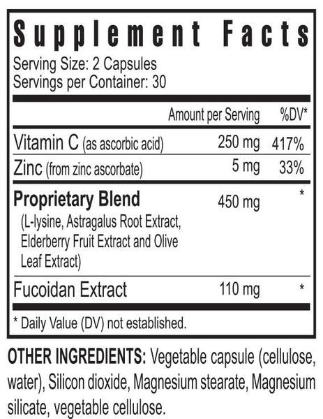 FucoidZ - ZRadical Fucoidan Extract Capsules