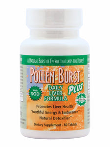 Pollen Burst™ Plus - Daily Liver Formula - 60 tablets