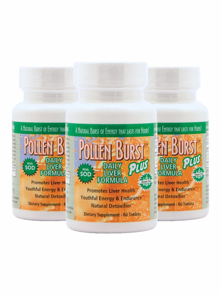 Pollen Burst™ Plus - Daily Liver Formula - 60 tablets