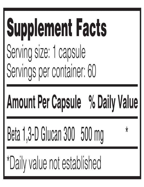 RYL Beta500 (Beta 1, 3-D Glucan)