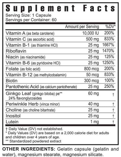 Ultimate Memory Fx - 60 capsules