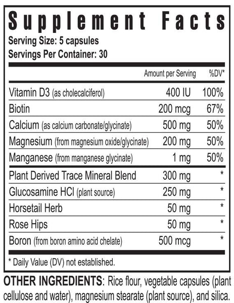 Bone Building Formula - 150 capsules