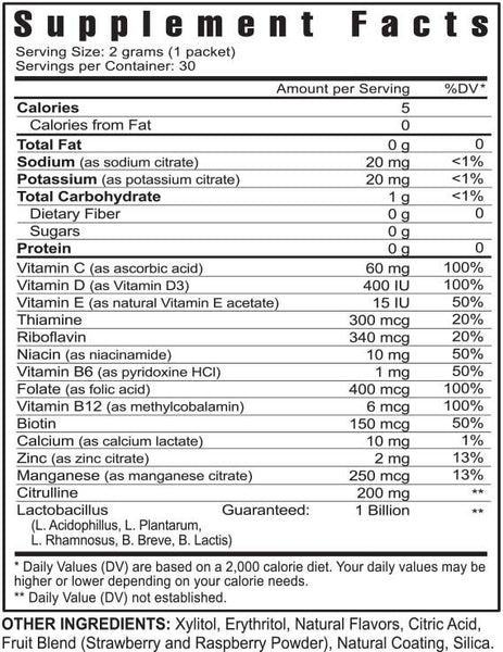 Kidsprinklz Watermelon Mist - Multi-Vitamin Powder