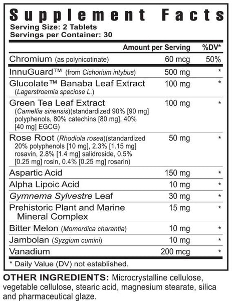 Glucogenix - 60 Tablets